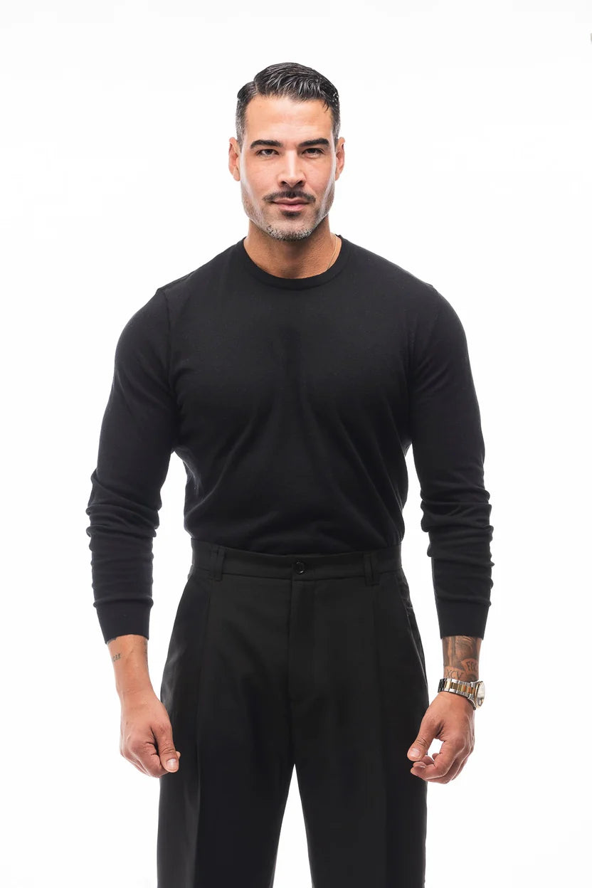 Jersey cuello redondo