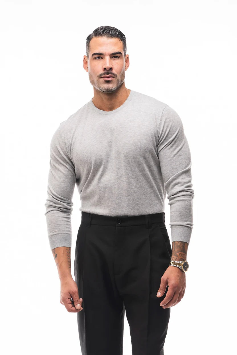 Jersey cuello redondo