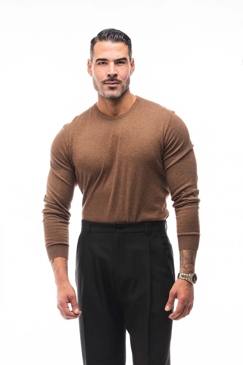 Jersey cuello redondo